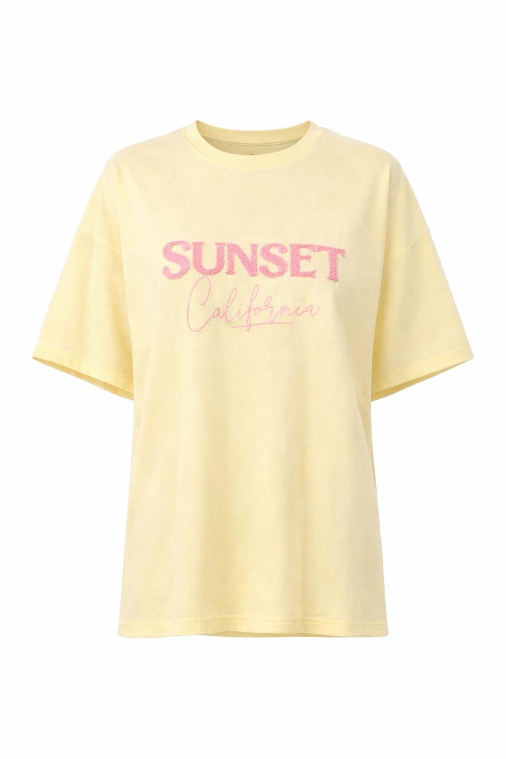 Kurzarmshirt Sunset