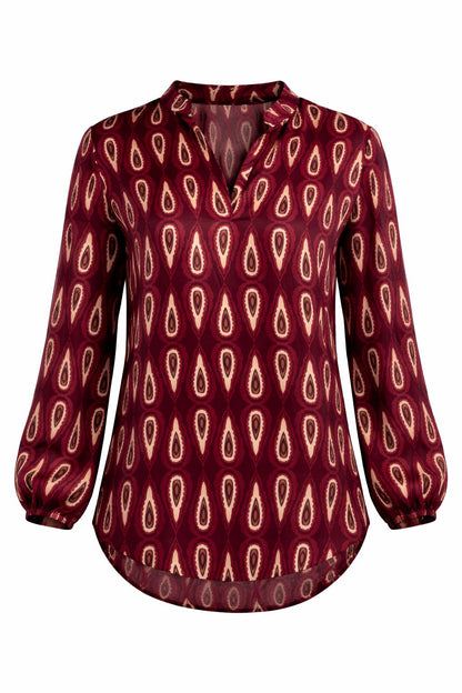 Bluse Burgundy