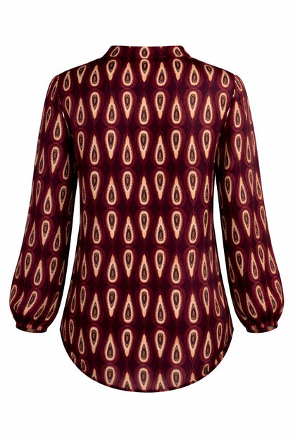 Bluse Burgundy