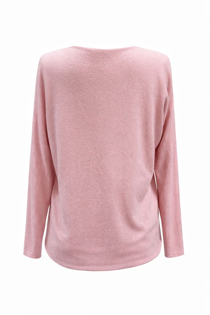 Feinstrick-Pullover Rose