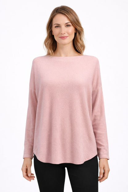 Feinstrick-Pullover Rose