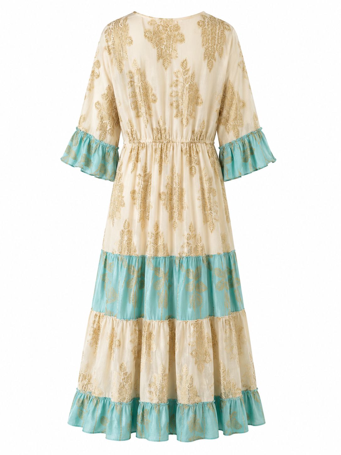 Kleid Boho Blau