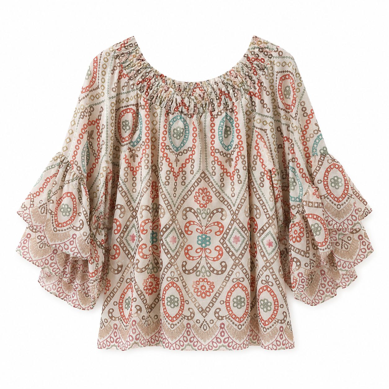 Boho Bluse