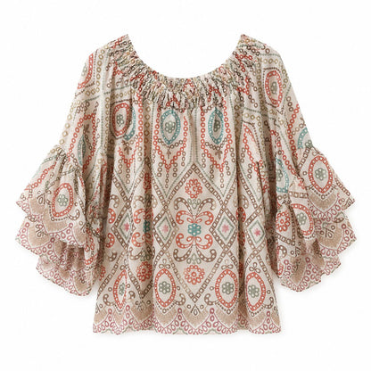 Boho Bluse