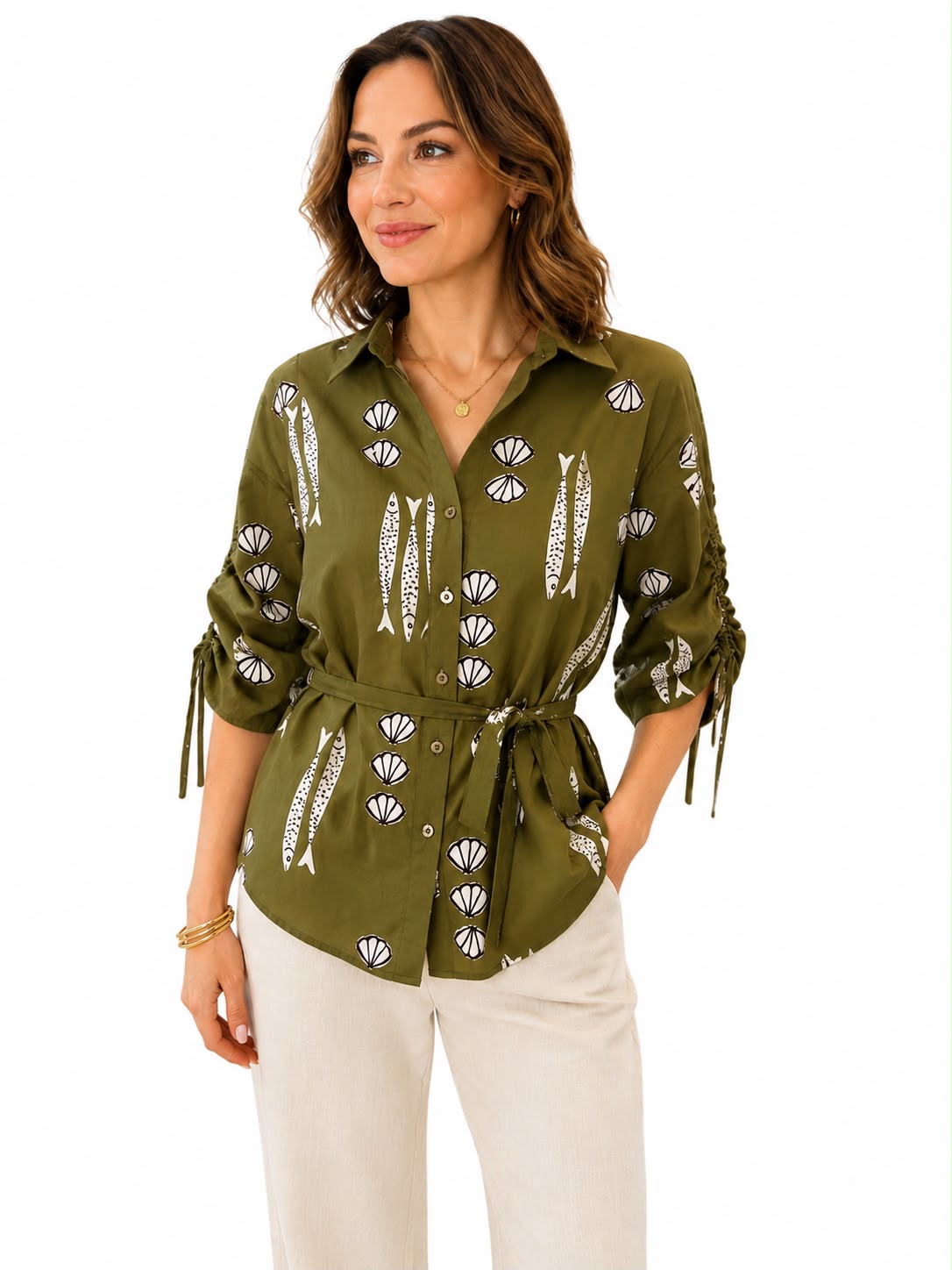 Bluse Maritim